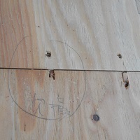 木造・縁開き過少と断面欠損